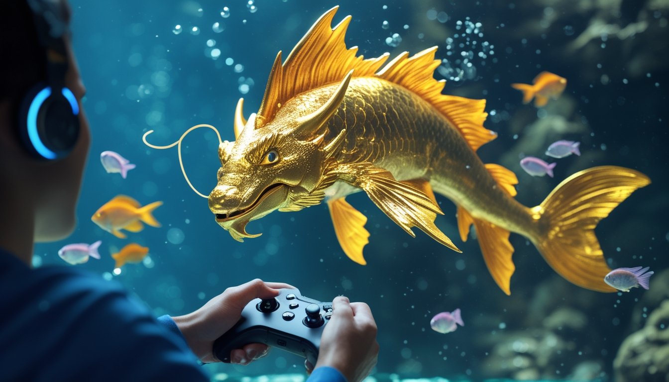 Rahasia Master Game Tembak Ikan Online Menaklukkan Ikan Naga Emas dengan Strategi Jitu